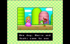 une photo d'Ã©cran de Yoshi s Safari sur Nintendo Super Nes